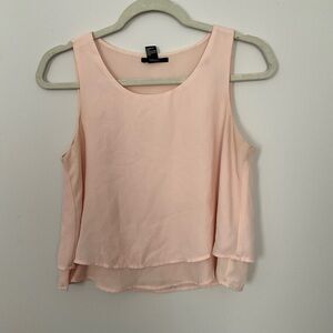 Pale Pink Layered Top